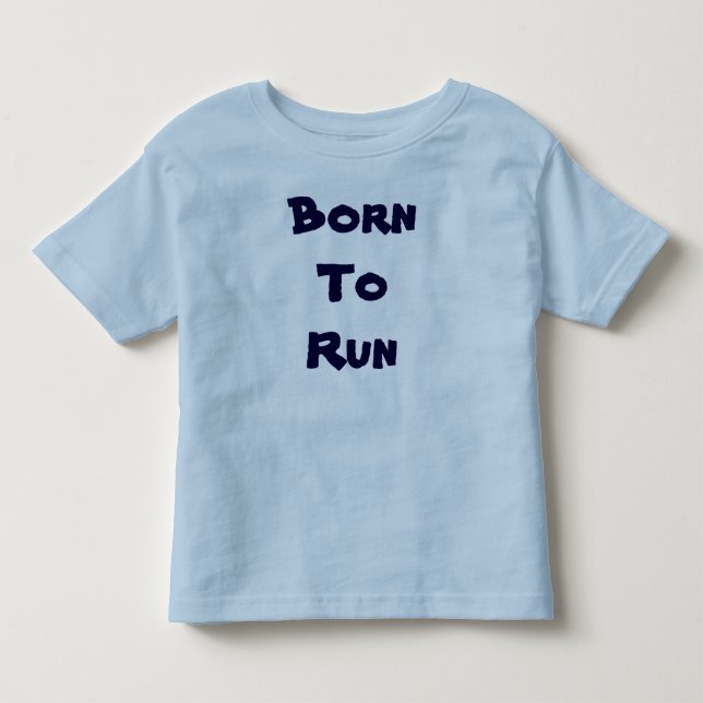 Les Tous Petits Soutenu pour courir le T-shirt de sonnerie (Devant)
