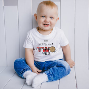 Les Tous Petits T-shirt à carreaux rustique pour garçon de 2 ans