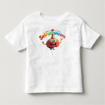T-shirt bébé « Juste là pour la sérotonine » | Mig