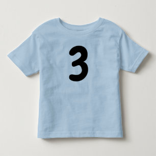 Les Tous Petits T-Shirt bleu pour garçon de 3 ans