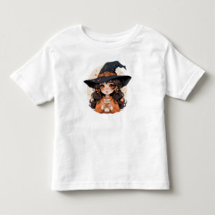 Les Tous Petits T-shirt confortable d'automne et d'Halloween pour 