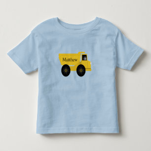 Les Tous Petits T-Shirt de camion de pompage personnalisé pour en