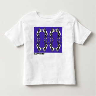 Les Tous Petits t-shirt de vache heureuse pour tout-petits