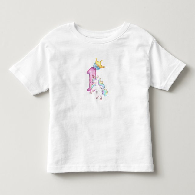 Les Tous Petits T-shirt pour 1er anniversaire (Devant)