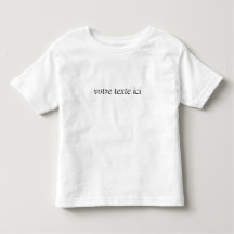 T-shirt pour enfant personnalisé