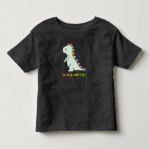 T-shirt pour enfants dinosaure coloré mignon