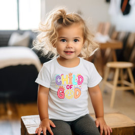 Les Tous Petits T-shirt pour tout-petit Enfant de Dieu