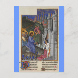 Les Très Riches Heures du duc de Berry Postkarte