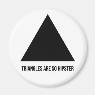 les triangles sont ainsi aimant de hippie