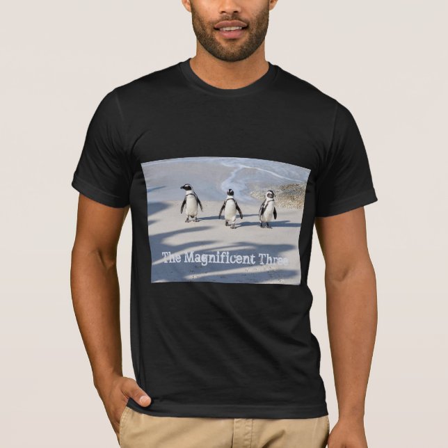 Les Trois Magnifiques. T-shirt (Devant)