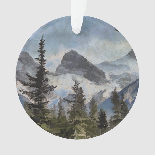 Les Trois Soeurs - Montagnes Rocheuses canadiennes (devant)