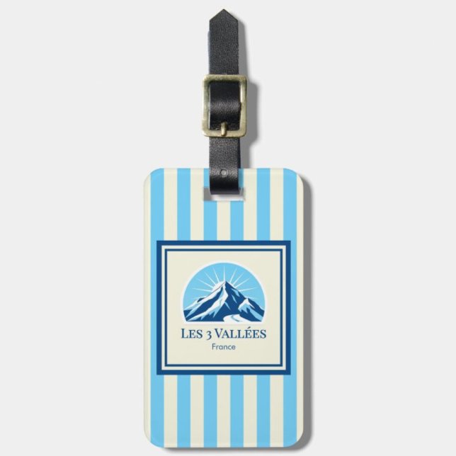 Les trois Vallées Frankreich Gepäckanhänger (Von Creator hochgeladen)