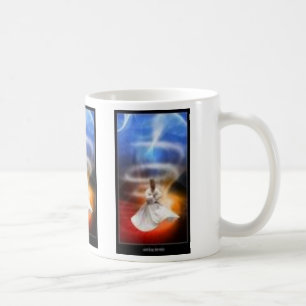 les turc de tasse de mouvement giratoire tournent