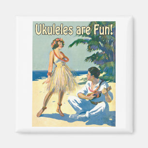 Les Ukes Sont Amusants ! Magnet