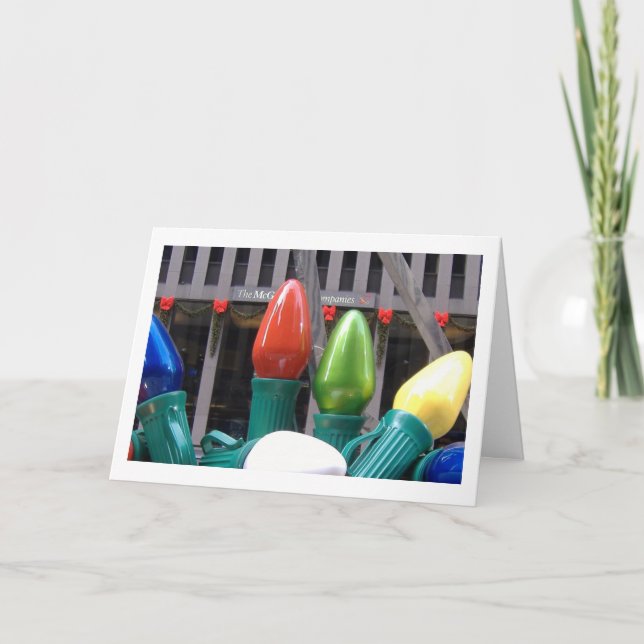 Les vacances allument la carte 1 (Devant)