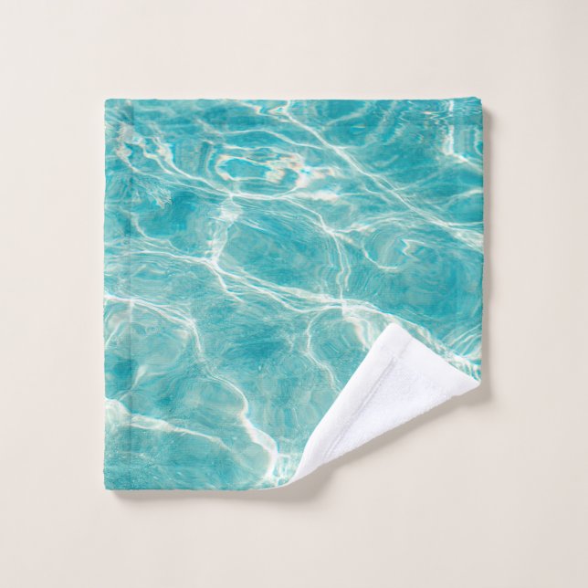 les vagues de la mer (Gant de toilette)