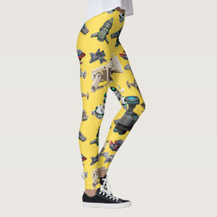 Les vaisseaux spatiaux, Robots, Droids Leggings