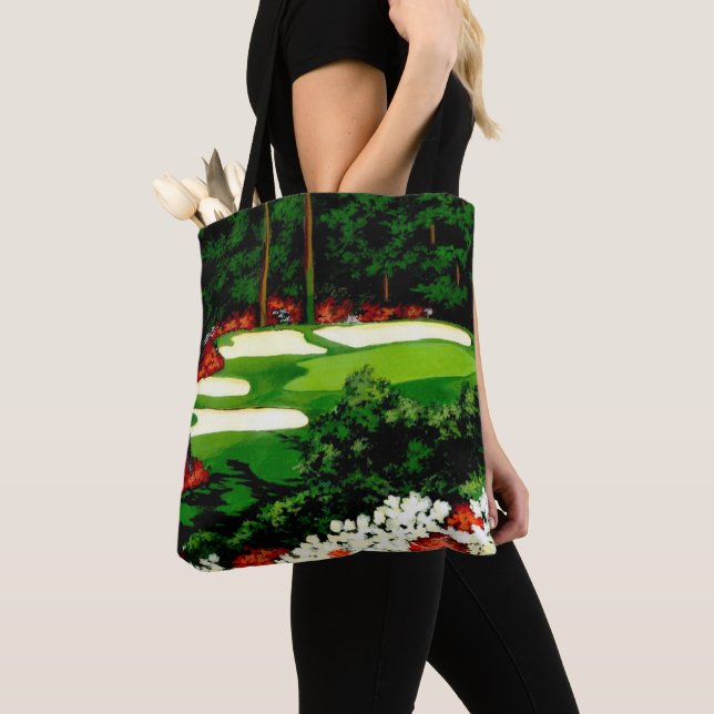 Les verts, terrain de golf Sac fourre-tout (De près)