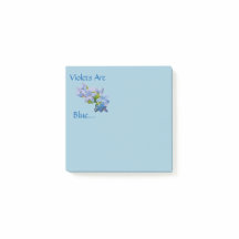 Les Violettes Sont Bleues... Notes post-it