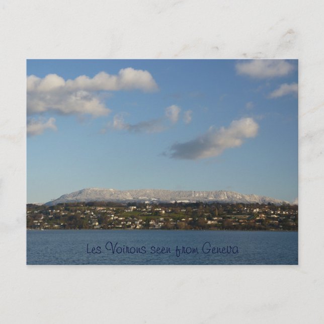 Les Voirons Postkarte (Vorderseite)