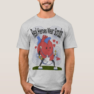 Les vrais héros portent des écharpes T-shirt infir