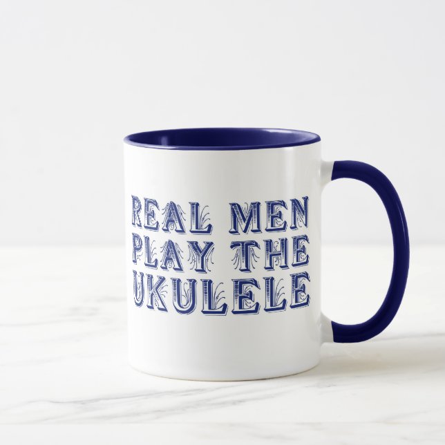 Les VRAIS HOMMES JOUENT la tasse d'UKULÉLÉ (Droite)