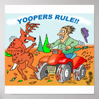 Les Yoopers gouvernent ! Poster sur le sauna