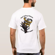 Les Zombies ne savent pas nager T-shirt