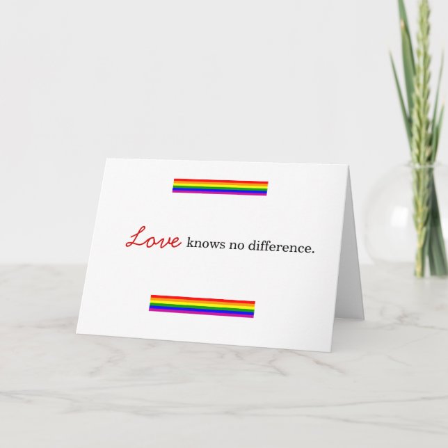 Lesbe, homosexuelle Adoption Grußkarte Karte (Vorderseite)