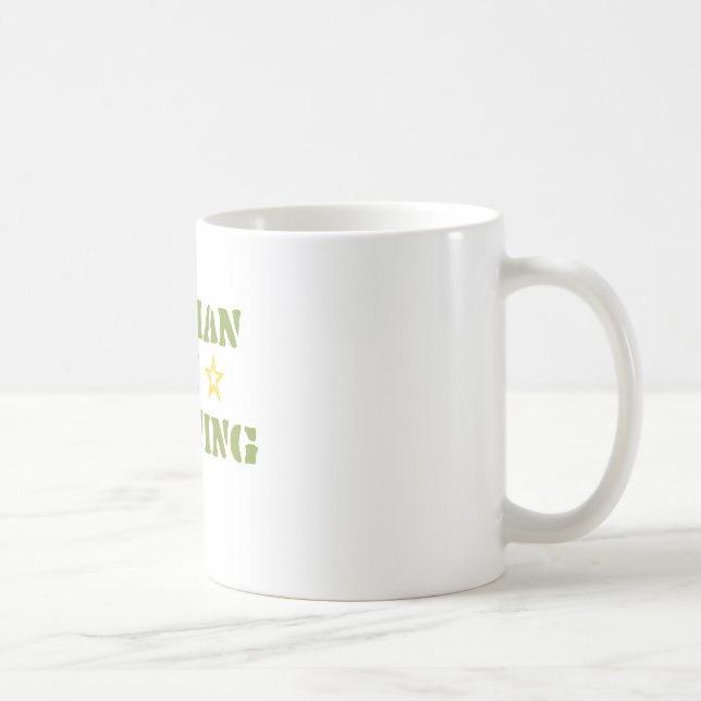 LESBE IM TRAINING KAFFEETASSE (Rechts)