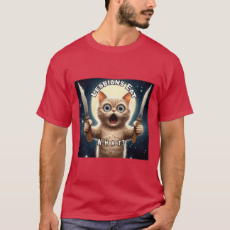 Lesben essen, was Jungen essen T-Shirt