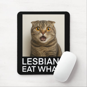 Lesben essen was Lustiges Mousepad