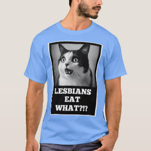 Lesben essen was retro Familie T-Shirt