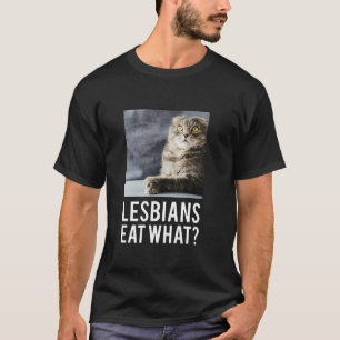 Lesben essen, was T-Shirt
