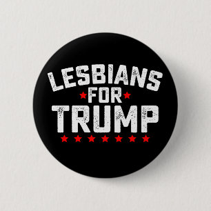 Lesben Für Trump LGBTQ Präsidentschaftswahl Button