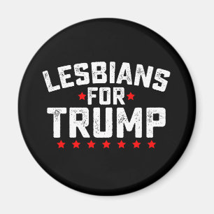 Lesben Für Trump LGBTQ Präsidentschaftswahl Magnet