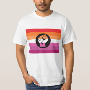 Lesben-Protestflagge T-Shirt