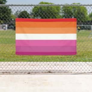 Lesben-Stolz-Flagge Banner