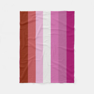 Lesben-Stolz-Flagge (Ursprung) Fleecedecke