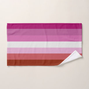Lesben-Stolz-Flagge (Ursprung) Handtuch