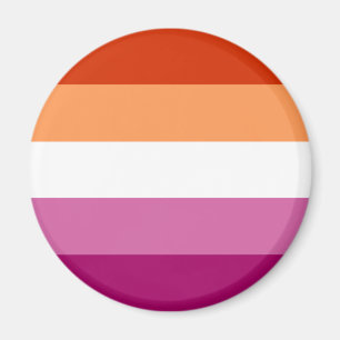 Lesbenflagge LGBT Magnet