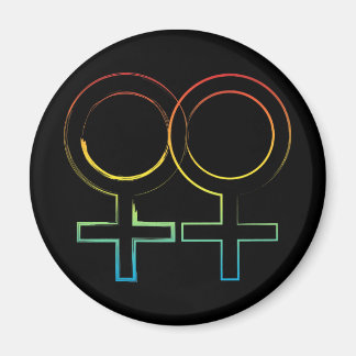 Lesbensymbol Magnet