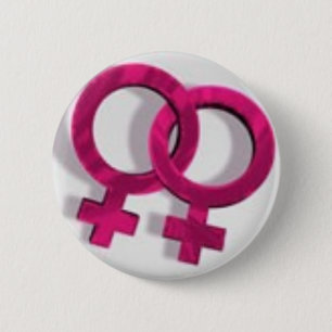 Lesbesymbol Button