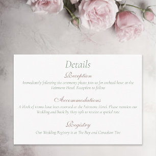 Lesbian Brides Regency Pink Roses Begleitkarte