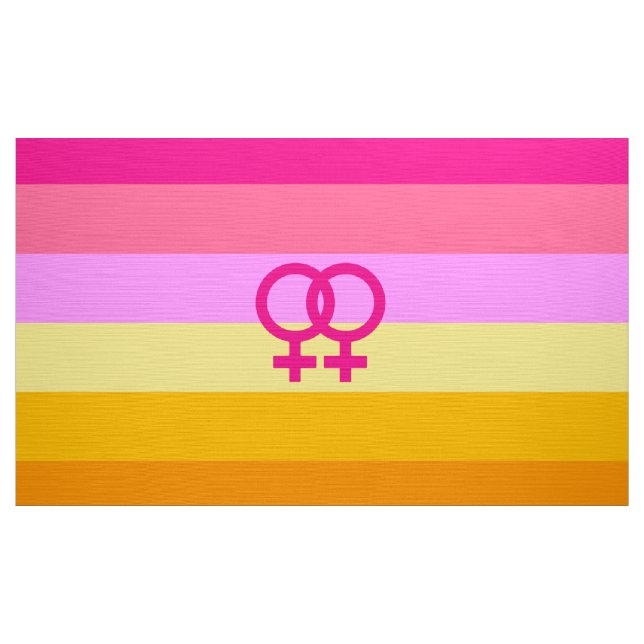 Lesbian Dawn Pride WLW Stoff (Yard (91,4 cm))