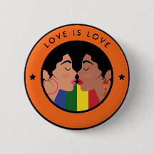 Lesbian Gay Couple Kiss LGBTQ Liebe ist Liebe Prix