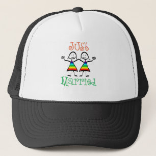 Lesbian Just Married Truckerkappe