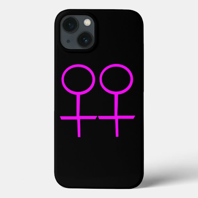 Lesbian Lovers iPhone Case (Rückseite)