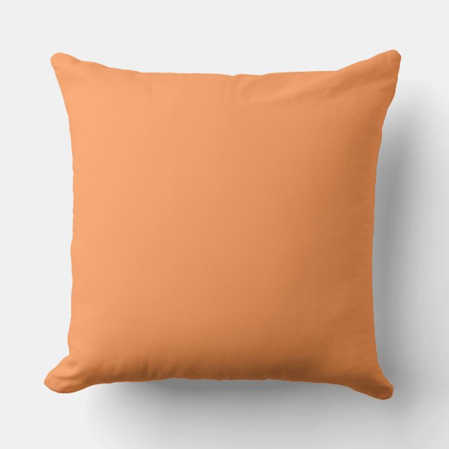 Lesbian Peach 20 x 20 Throw Kissen (Vorderseite)