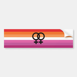Lesbian Pride Autoaufkleber